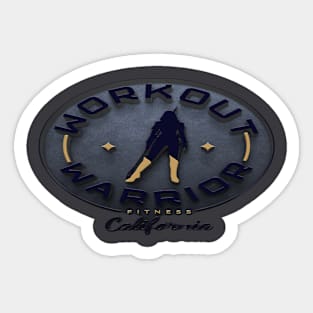 Workout Warrior Sticker